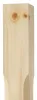 A close-up of a wooden post. Produktbild-Vorschau