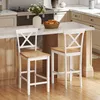 Lot de 2 tabourets de bar HOMCOM : tabourets de cuisine Voir les images du produit 8