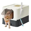 FEANDREA Katzenklo, mit Deckel, für Katzen bis 15kg, Produktbild-Vorschau 1