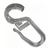 A single transparent plastic clip hook is shown against a white background. Anteprima dell’immagine prodotto