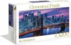 A Clementoni puzzle box featuring a nighttime image of the Brooklyn Bridge and New York City skyline. Podgląd zdjęcia produktu