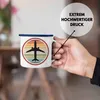 Trendation - Pilot Geschenk Emaille Tasse Flugzeug Fliegen Produktbild-Vorschau 2
