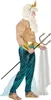 Dieu de la mer déguisement - Poséidon costume Neptune dieu Voir les images du produit 4