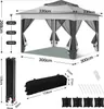 Bettizia Gazebo Pop-up Pieghevole 3,3x3,3x2,7 m Gazebo con Anteprima dell’immagine prodotto 2