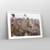 Gerahmtes Poster - Weißer Rahmen - Boho Ähren Gras - 70x50 Produktbild-Vorschau 8