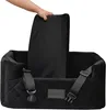 BoutiqueZOO Hundesitz Auto M 47x40x25 cm | Schwarz Velvet Produktbild-Vorschau 3