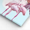 Bild auf Leinwand - Leinwandbild - 4 Teile - Flamingos Produktbild-Vorschau 5
