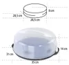 Boite Transport Gateau Int 28,5X8Cm Voir les images du produit 6