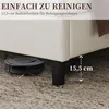 Yaheetech Polsterbett Doppelbett 140x200cm, Bettgestell mit Produktbild-Vorschau 9