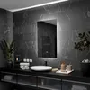 Badspiegel mit LED Beleuchtung und Touch-Schalter - Dubai - Produktbild-Vorschau 4