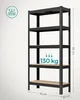 SONGMICS Stojící regál, regál na knihy, úložný regál, 5 Náhled obrázku produktu 6