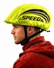 2x Wasserdichter Fahrrad Helmüberzieher Neon Gelb – Produktbild-Vorschau 1