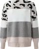 ASKSA Damen Strickpullover Langarm Rundhals Sweater Produktbild-Vorschau 5