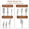 13 Stücke Skalpell Set,Precision Carving Craft Messer Produktbild-Vorschau 5
