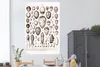 MuchoWow® Poster Ei - Vintage - Schwarz - Weiß 120x180 cm - Produktbild-Vorschau 2