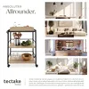 tectake® Servierwagen Worcester 65 x 41,5 x 87 cm Produktbild-Vorschau 7