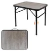Aluminium Campingtisch in Holz Optik höhenverstellbar - 60 Produktbild-Vorschau 1