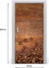 Tulup Türaufkleber 95x205 cm Dekorative Aufkleber Produktbild-Vorschau 3