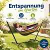 Lacestone Hängematte inkl. Gestell Regenbogen, MS-18162 Produktbild-Vorschau 3