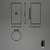 LED Außenleuchte Wandlampe LED Wandleuchte Dimmbar in 3 Produktbild-Vorschau 7