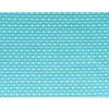 Baumwollstoff 55 x 45 cm - Hellblau mit orangenen & blauen Produktbild-Vorschau 1