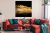 MuchoWow® Poster Sand - Gold - Schwarz - Luxus - Kunst Produktbild-Vorschau 2