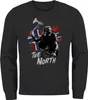 Sweatshirt HerrenThe North Wikinger Berserker Norwegen Produktbild-Vorschau 3