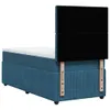 Boxspringbett mit Matratze Dunkelblau 100x200 cm Samt Produktbild-Vorschau 6