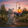 Maximex Solar Gartenfigur Katze mit LED-Heißluftballon, Produktbild-Vorschau 2