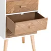 HOMCOM Kommode mit 4 Schubladen, Schlafzimmerkommode, Produktbild-Vorschau 5
