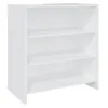 vidaXL Sideboard Blanc 70x40,5x75 cm Bois composite Voir les images du produit 2
