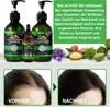Haarpflege Set 3-in-1 Rizinus Lavendel Argan Öl mit Biotin: Produktbild-Vorschau 4