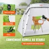 VEVOR Farbkabine Sprühmalerei 228x158x158cm Sprühfarbe Produktbild-Vorschau 3