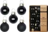 Weihnachtskugeln Glas 2cm 25 Stück - Ebony Black Produktbild-Vorschau 3