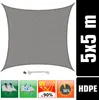 UV Sonnensegel Wasserdurchlässig 5x5 - Viereckig - Produktbild-Vorschau 2