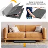 Plateau de puzzle pliable avec 6 tiroirs colorés, table de Voir les images du produit 5