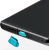 Cadorabo Schutzkappe für USB C in Blau Staub Schutz Stecker Produktbild-Vorschau 1