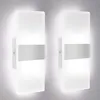 LED nástěnné svítidlo vnitřní 12W nástěnné svítidlo moderní Náhled obrázku produktu 1