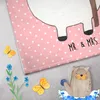 Mr. & Mrs. Panda Handtuch Einhorn Junge - Rot Pastell - Produktbild-Vorschau 3