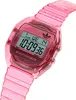 Adidas Uni Uhr DIGITAL TWO CRYSTAL Silikon pink AOST25540 Produktbild-Vorschau 2