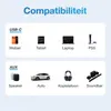 Qost - USB-C naar Aux kabel - Spacegrey - 1 Meter - 3,5 mm Productafbeelding-voorbeeld 2