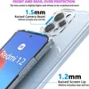 Schutzhülle für Xiaomi Redmi 12 4G Hülle Transparent Slim Produktbild-Vorschau 2
