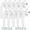 KOTARBAU® 10er Set Fenstergriff Balkontürgriff Druckknöpfe Produktbild-Vorschau 1