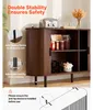 SucceBuy Sideboard Küchenschrank mit 2 Schiebetüren, Produktbild-Vorschau 6