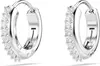 Swarovski Creolen Damen Matrix Swarovski® Zirkonia Produktbild-Vorschau 3