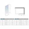 Duschspa Walk-In Dusche 100x200cm Gold gebürstet Duschwand Produktbild-Vorschau 8