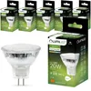 A collection of Lumiled LED light bulb packaging and one individual light bulb. Produktbild-Vorschau