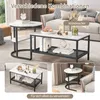 ProximaX 2er Set Kaffeetisch, Kombinierbarer Couchtisch mit Produktbild-Vorschau 9