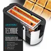 Grille-pain Arendo 4 tranches, Fente longue, Fente longue, Voir les images du produit 4