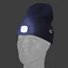 Strickmütze marine mit LED Licht Produktbild-Vorschau 2